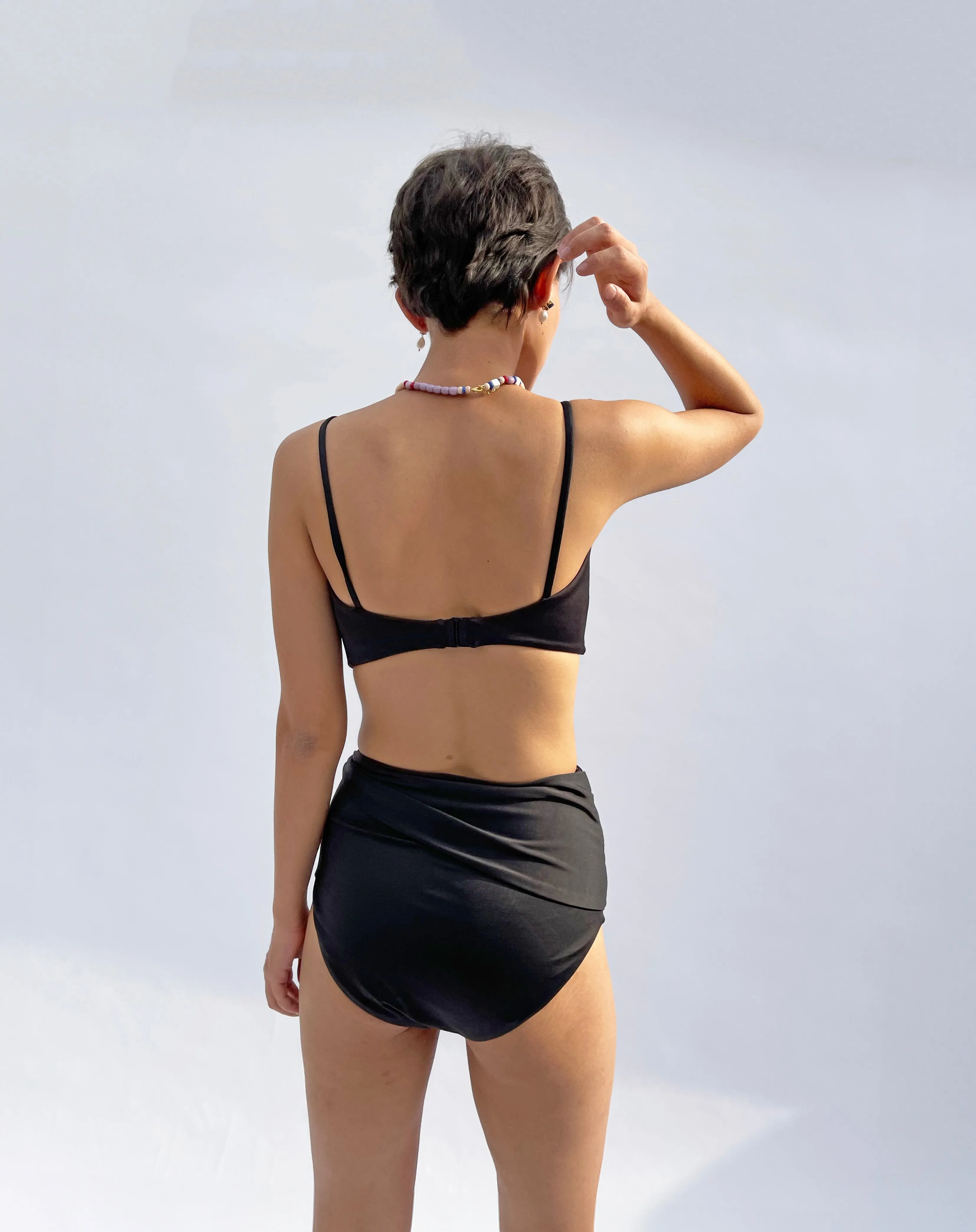 Tie Up Swim Bottoms