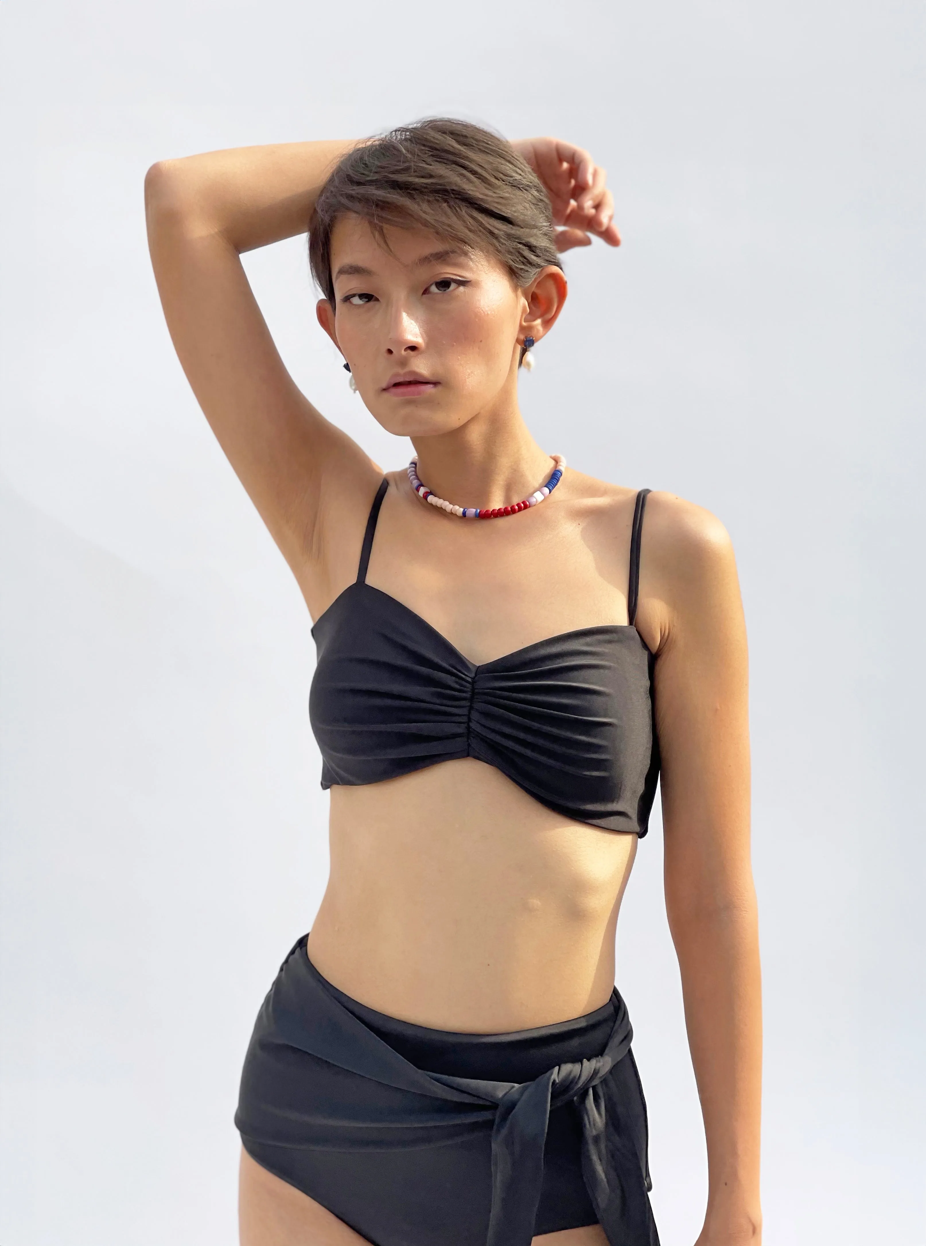 Tie Up Swim Bottoms