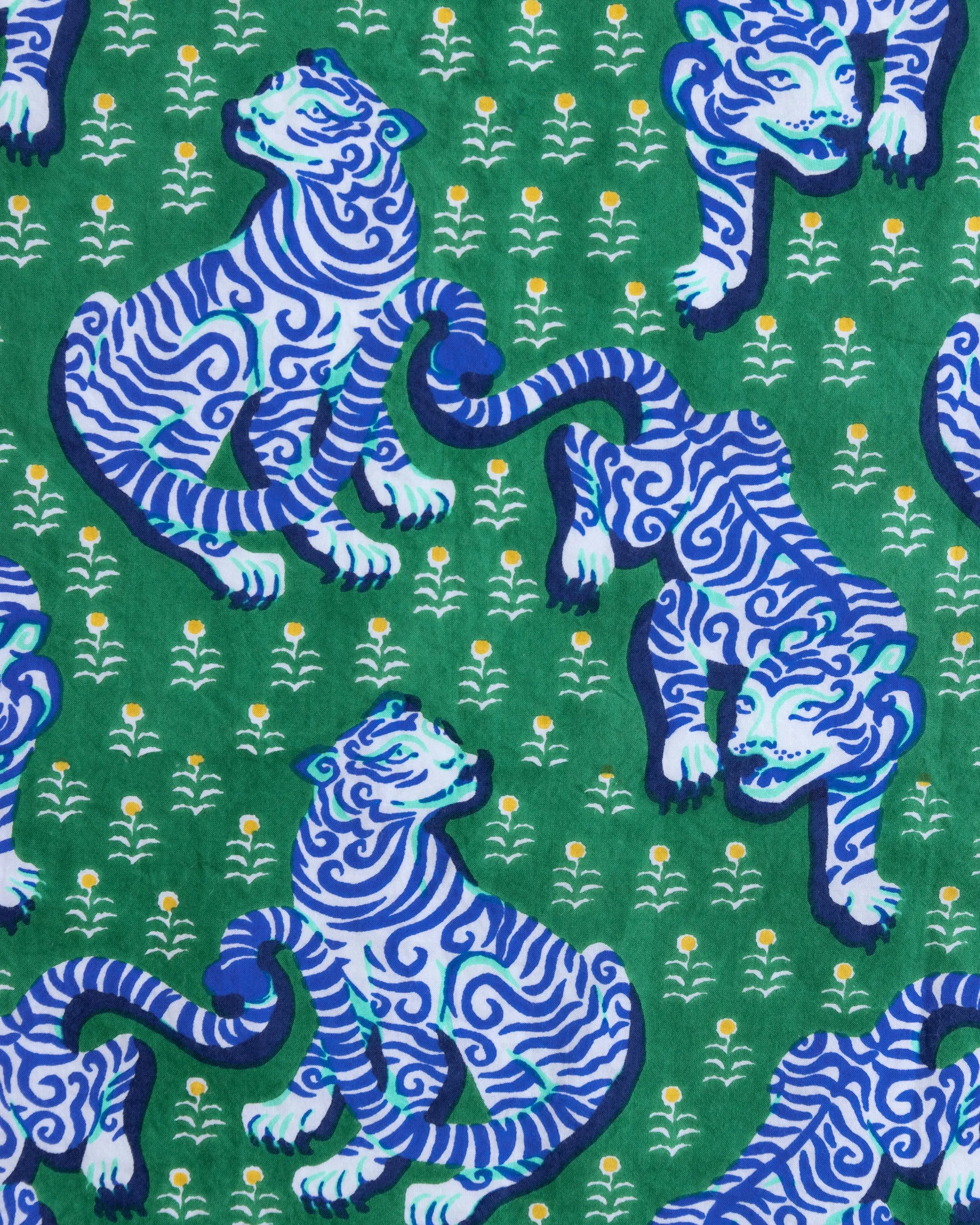 Tiger Queen - Sleep Shirt - Jade
