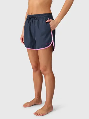 Tilly Women Swim Shorts | Indigo Blue