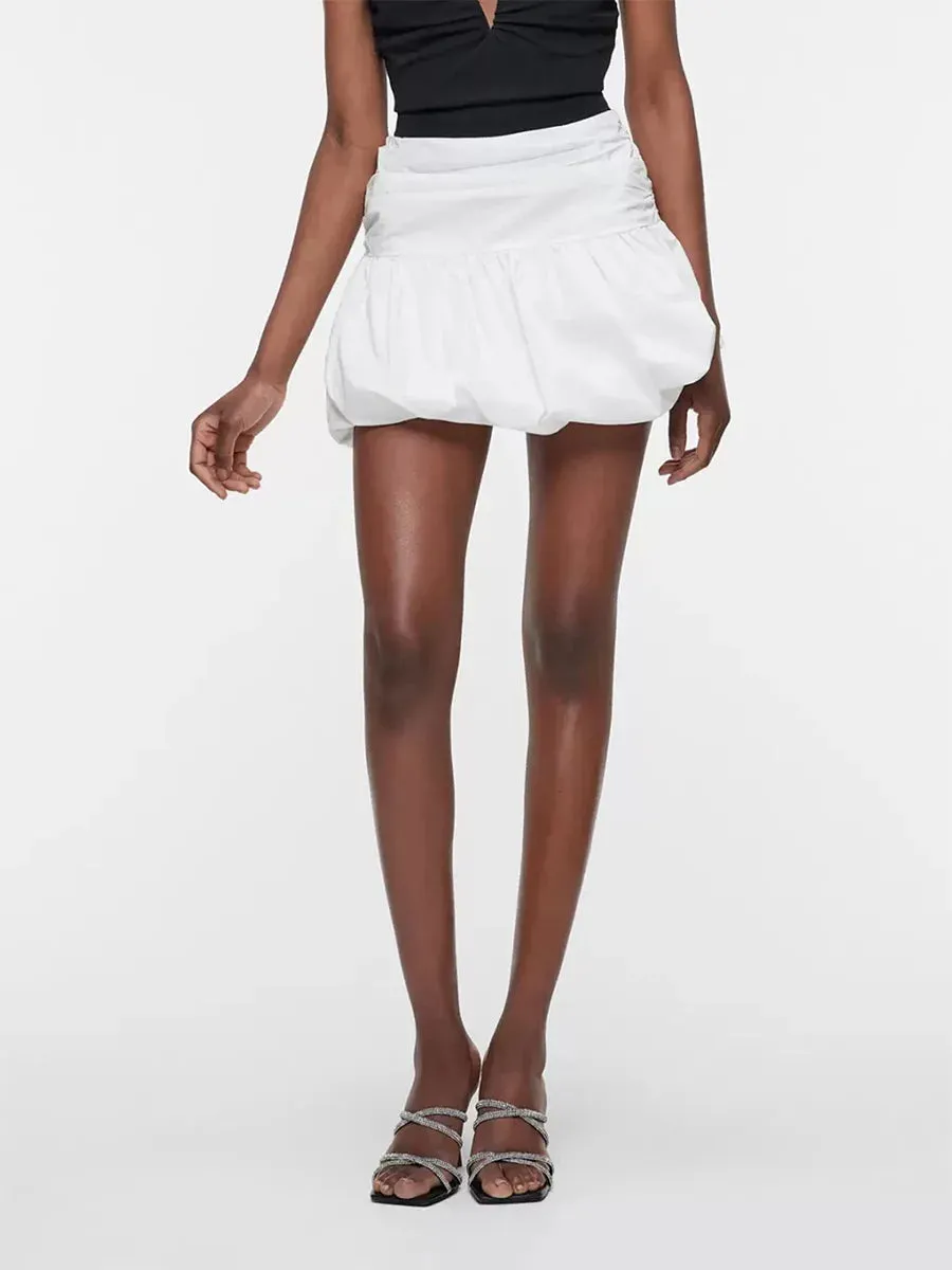 Trendy Streetwear Bubble Skirt