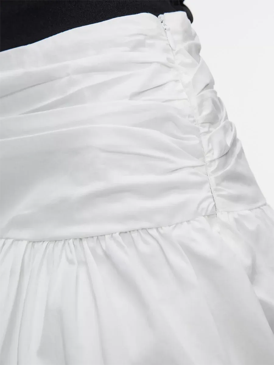Trendy Streetwear Bubble Skirt