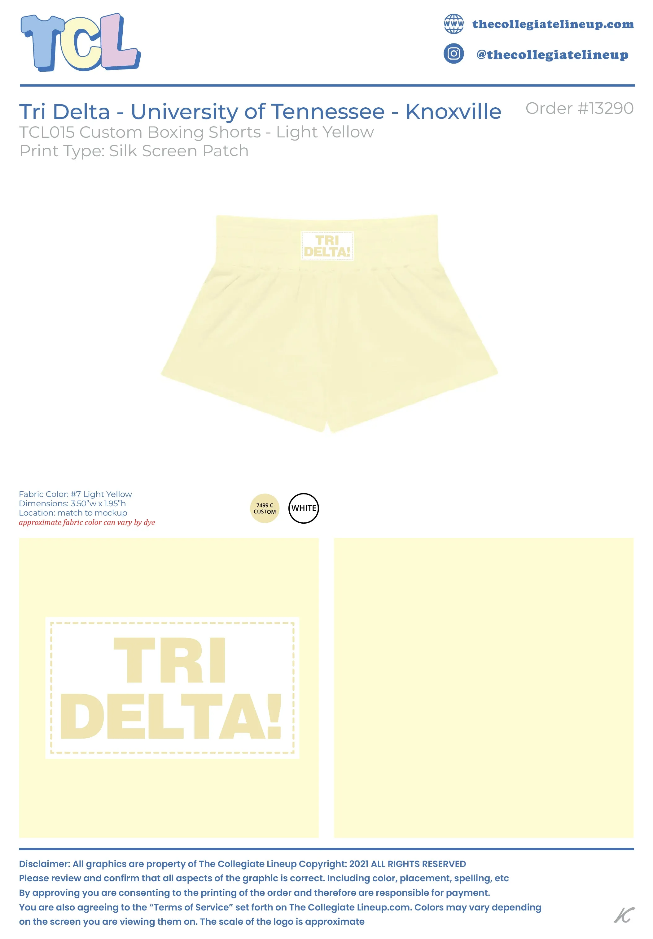 Tri Delta University of Tennessee - Knoxville #13290