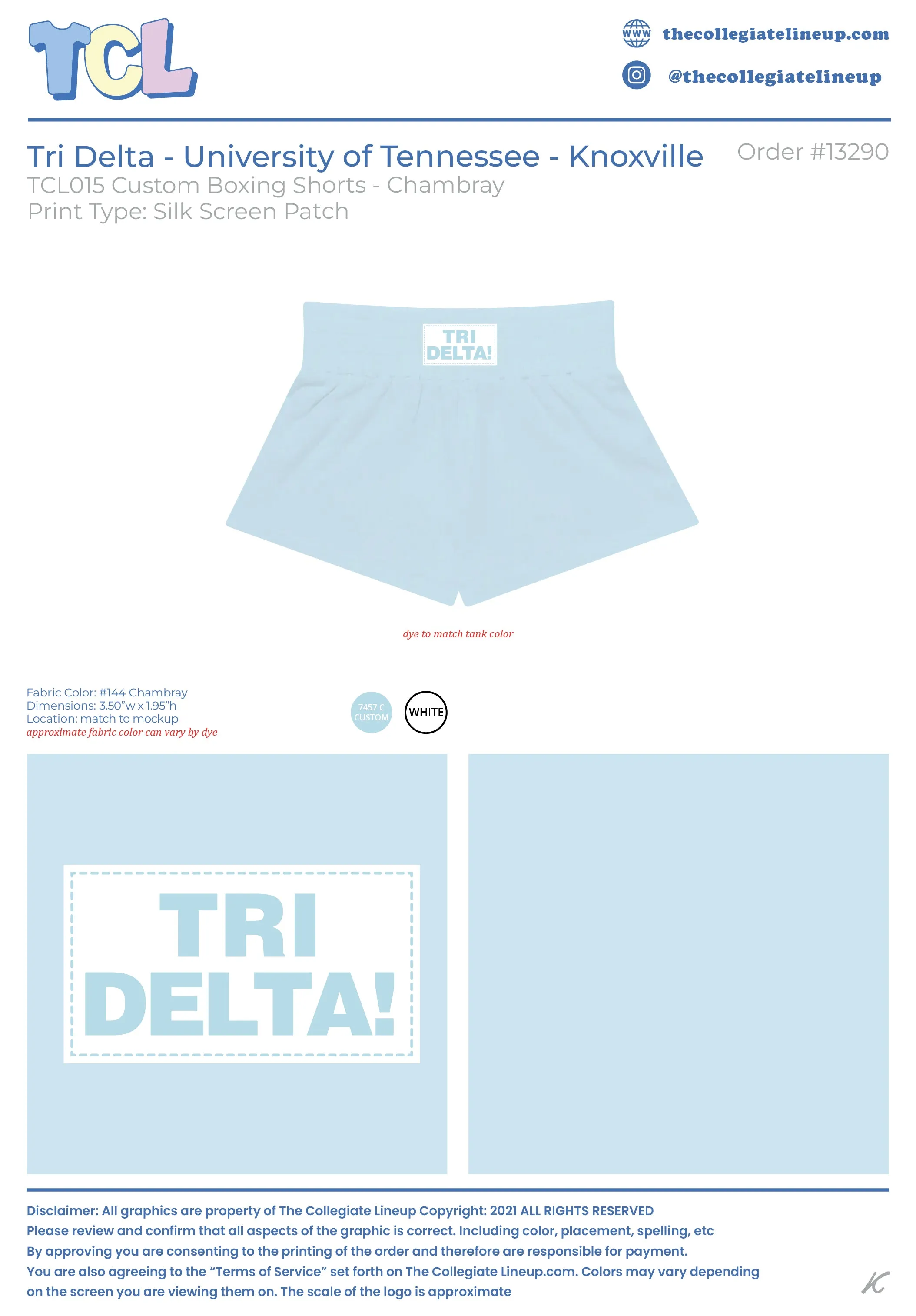 Tri Delta University of Tennessee - Knoxville #13290