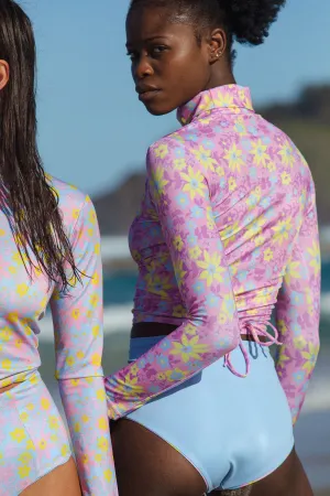 Turtle Top Rashvest in Berry Myrtle