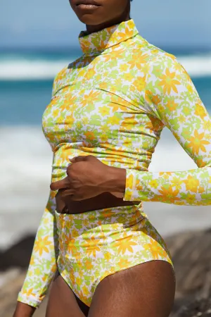 Turtle Top Rashvest in Lemon Myrtle