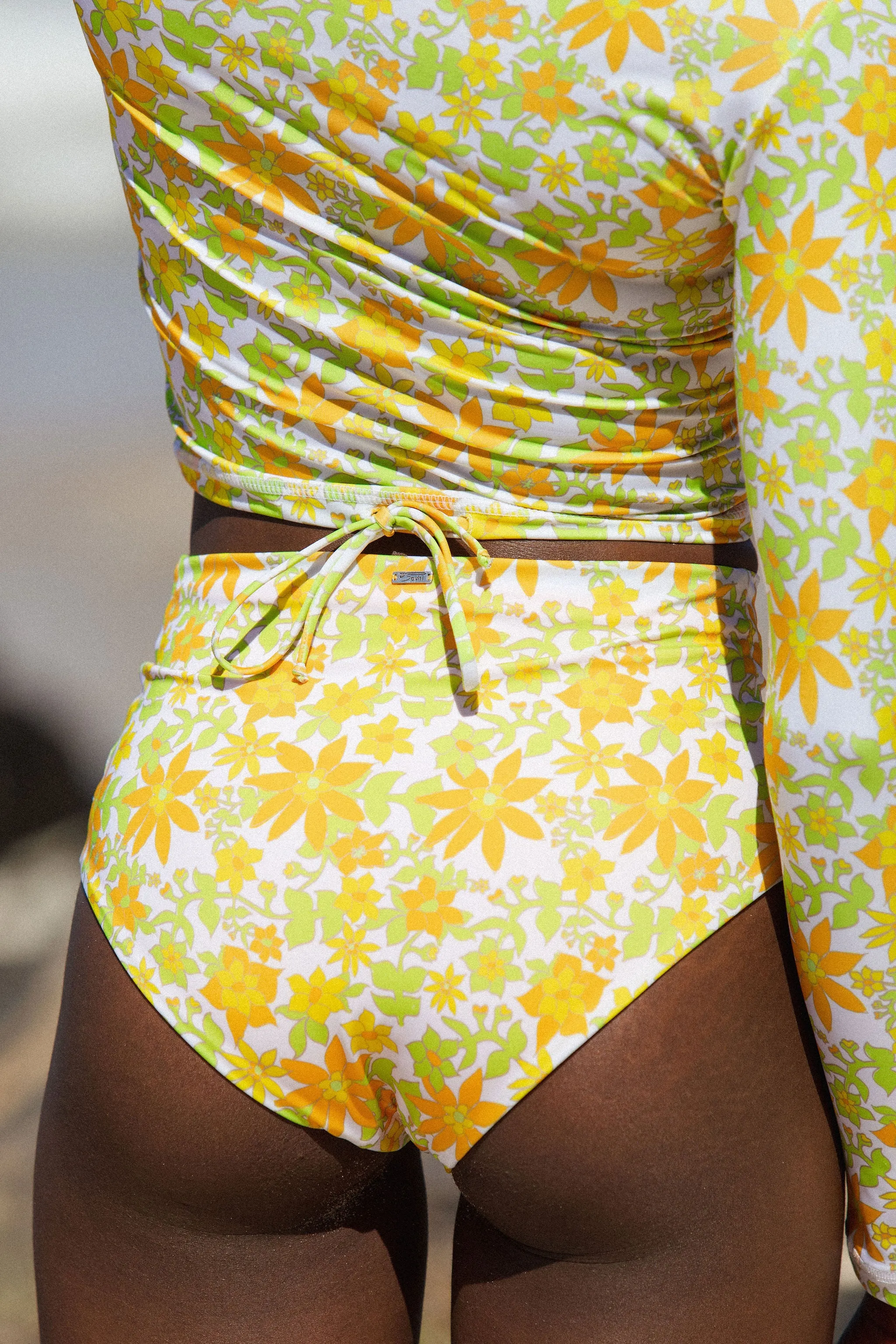 Turtle Top Rashvest in Lemon Myrtle