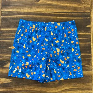 Under Armour Boy UA Boost Printed Short - Photon Blue