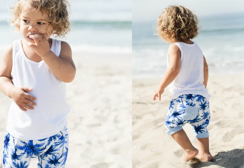Unisex Short Reversible Blue