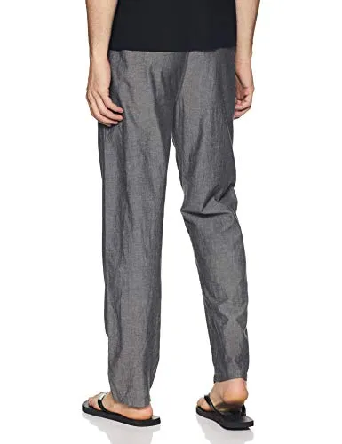 U.S. Polo Assn. Men's Regular Fit Track Pants (I658-002-PL_Black Chambray_M)