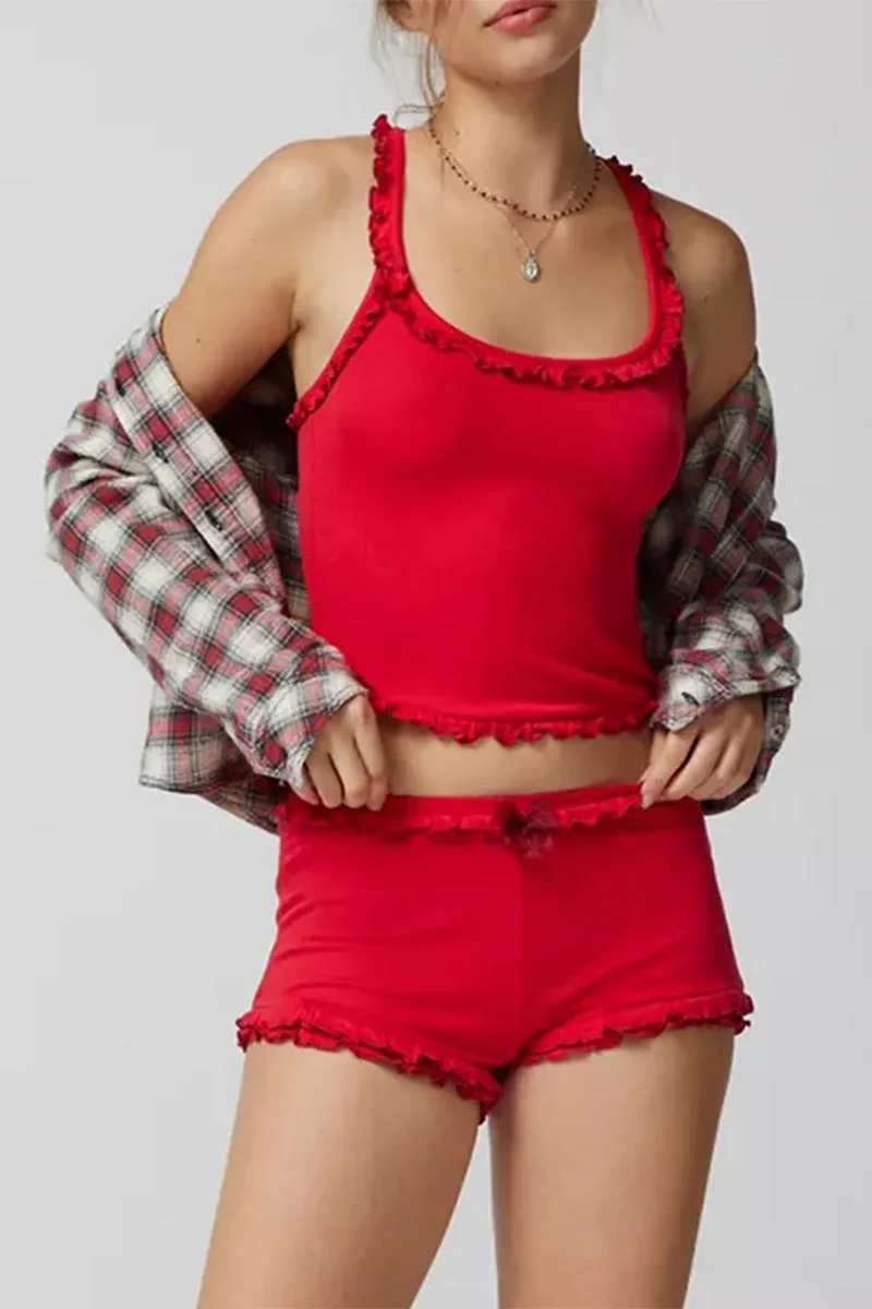 US3534 Cami and Shorts Set