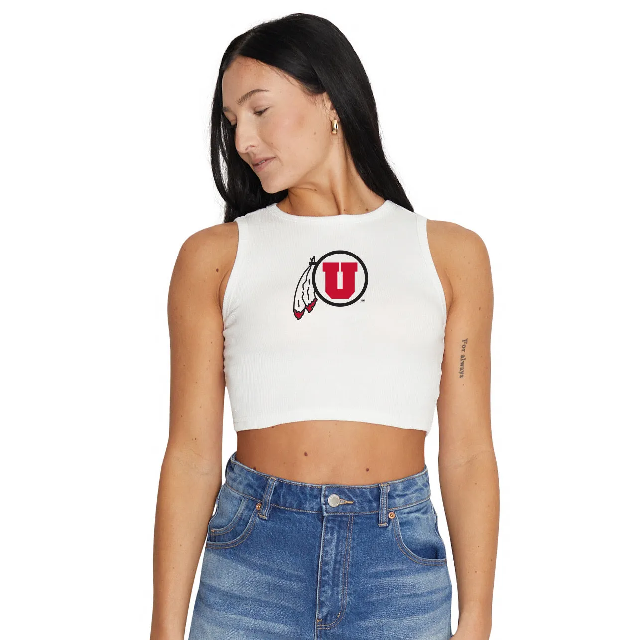 Utah Touchdown Ribbed Tank