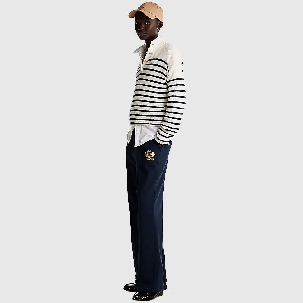 Varsity Graphic Pants - Navy