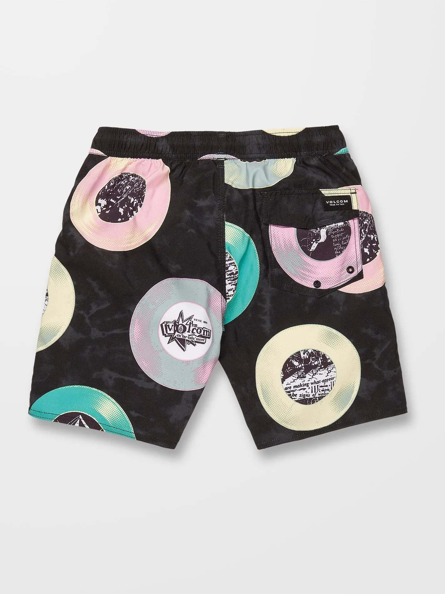 Volcom Ent 12" Trunk - BLACK - (KIDS)