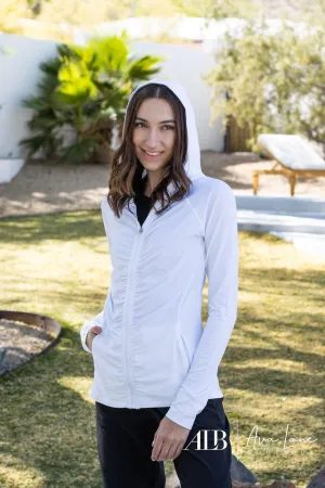 Warm Up Women's Sporty Zip Up Hoodie *Final Sale*