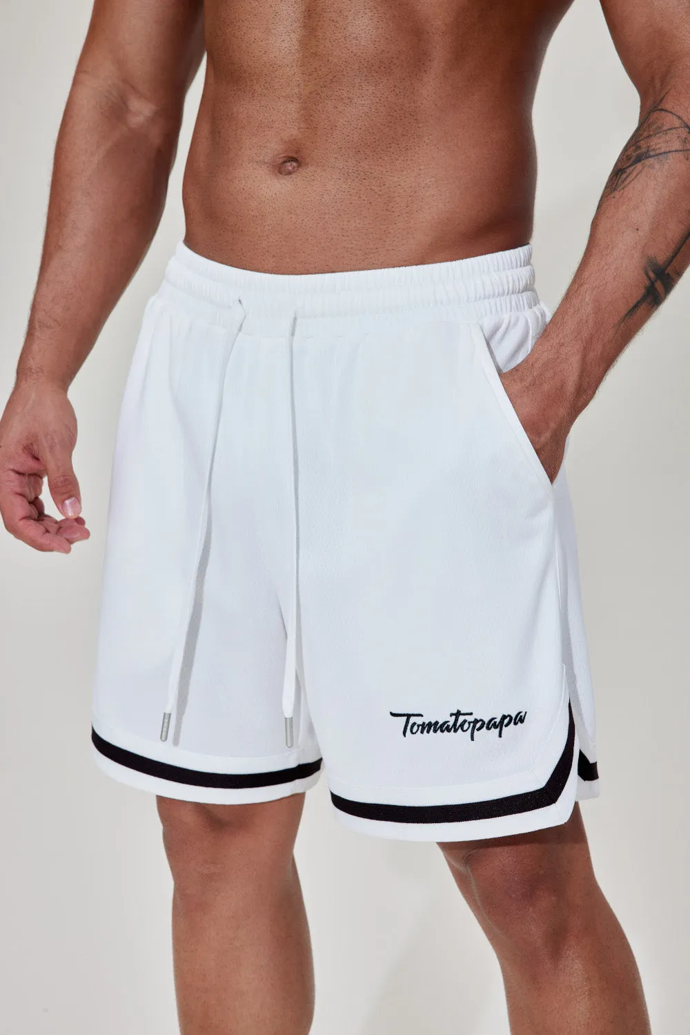 White Essential Short