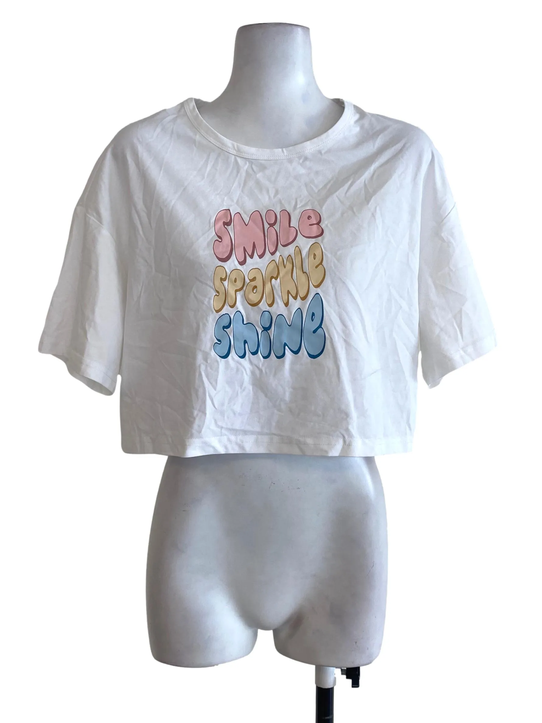 White Graphic Tee