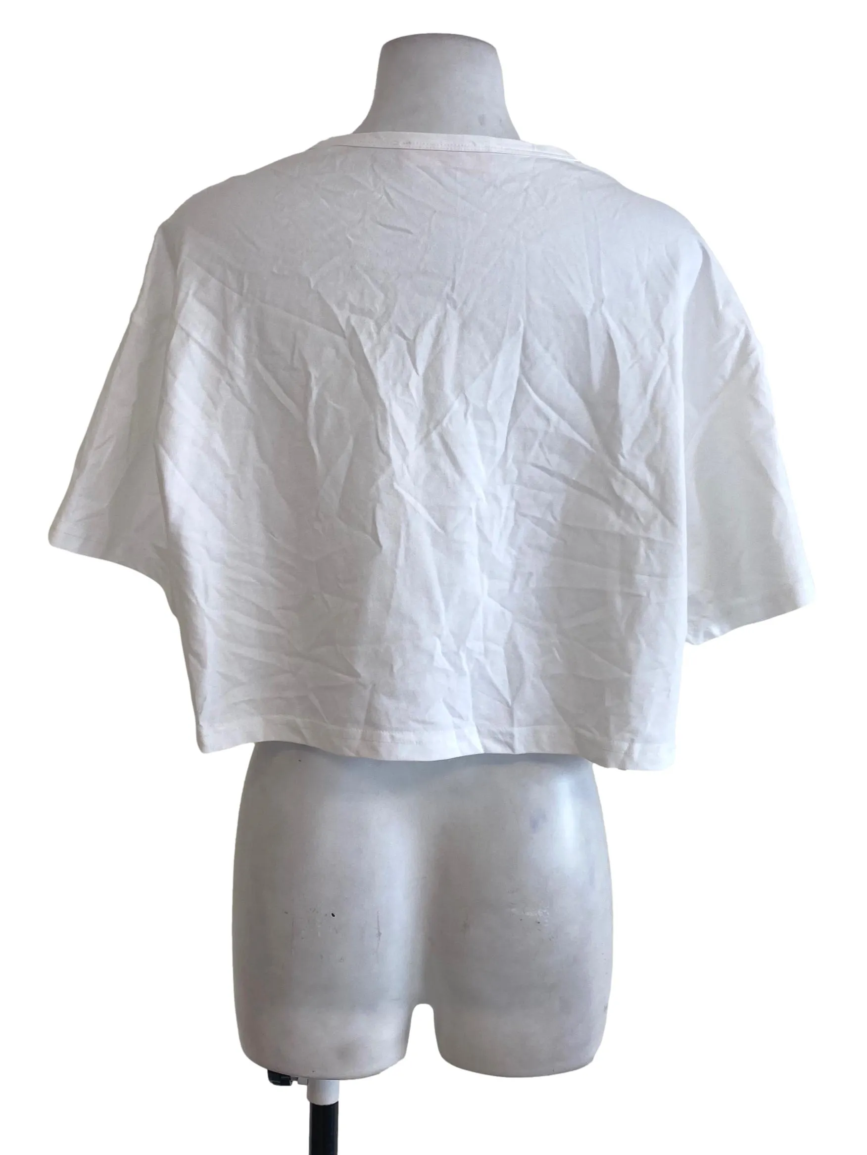 White Graphic Tee