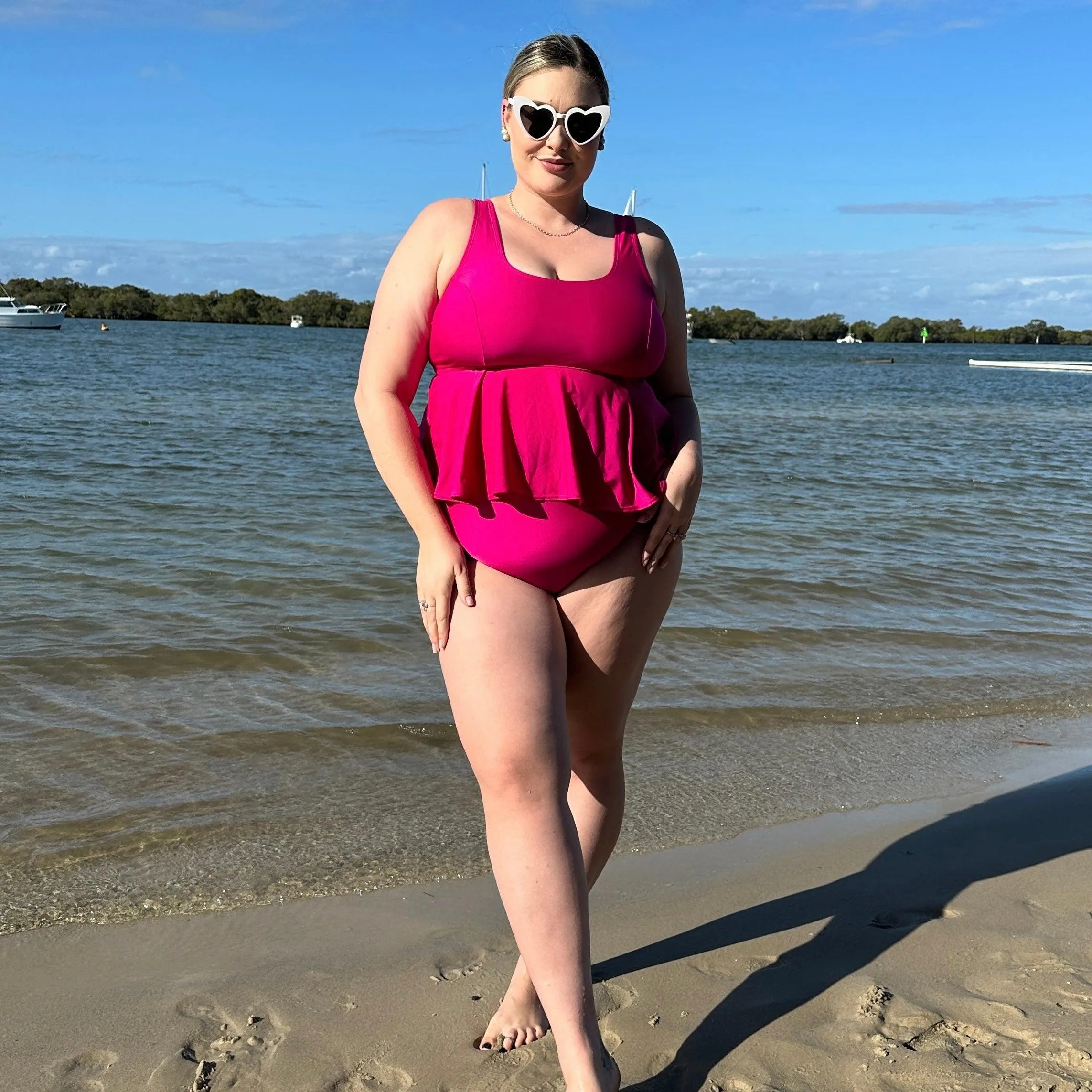 Who you gonna call? Bikini Oberteil - Hot Rosa