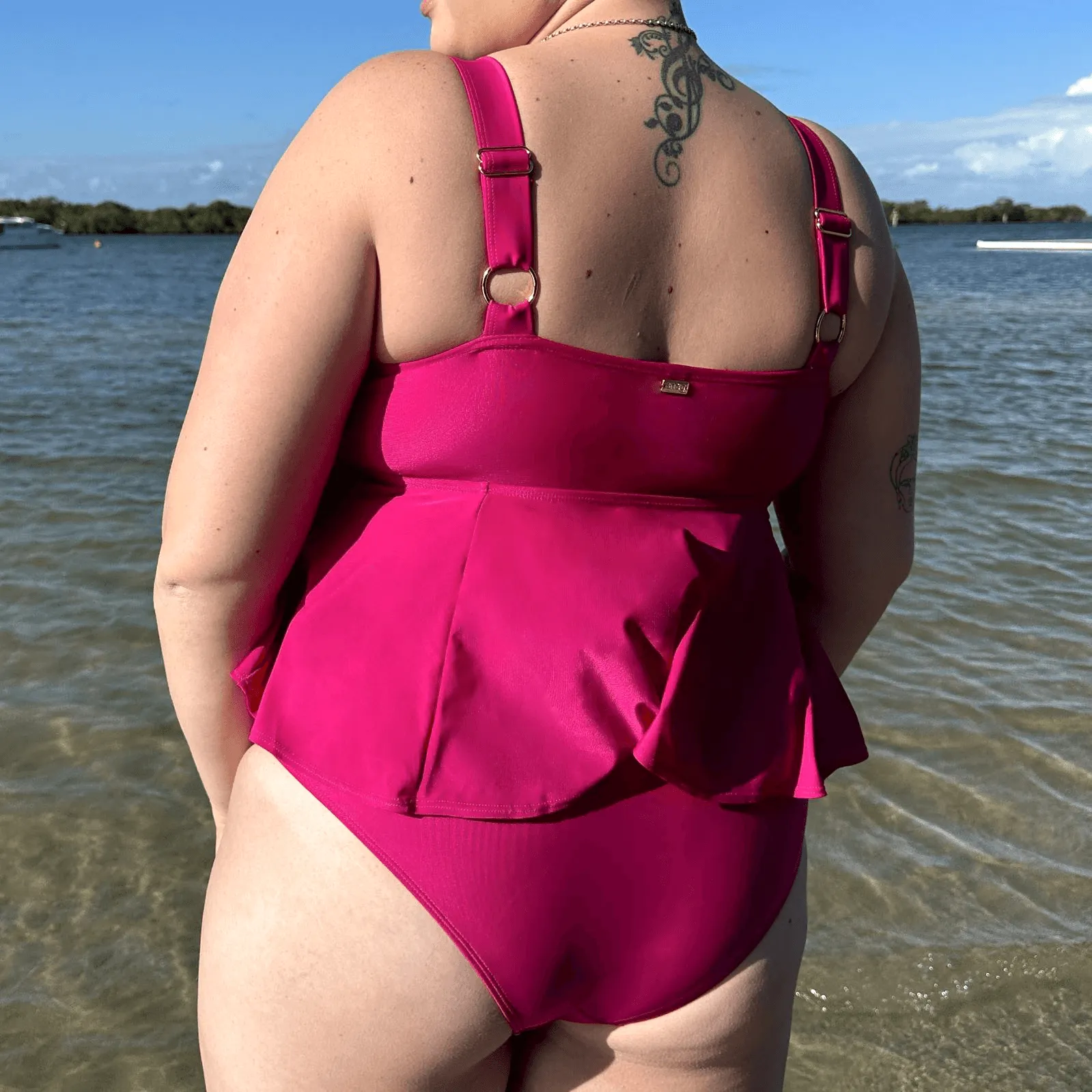 Who you gonna call? Bikini Oberteil - Hot Rosa