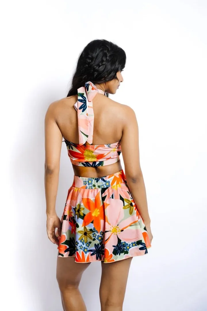 Wildflower – Floral Swim Skirt Set