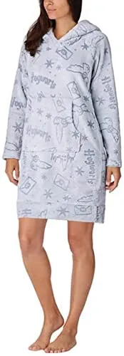 Wizarding World Women's Harry Potter Fleece Lounge HoodIe