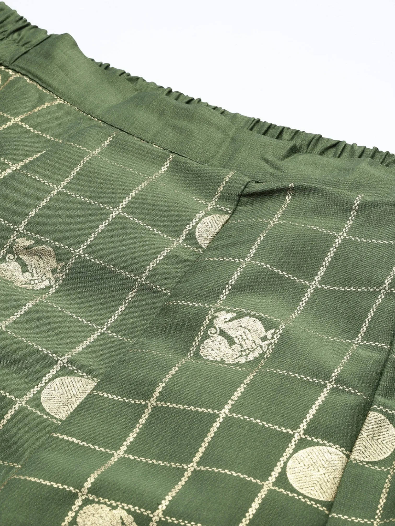Women Printed Flared Maxi Skirt-AHSKCNFP-15038