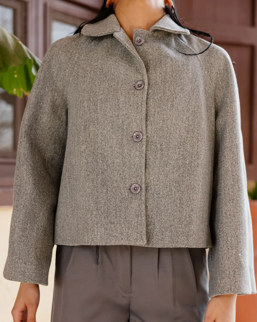 Women Winter cropped Jacket