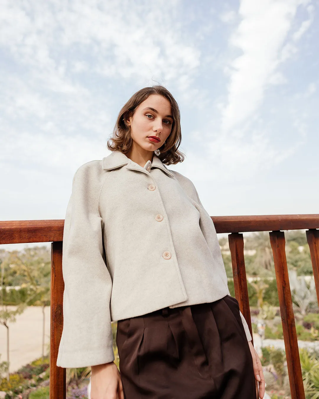 Women Winter cropped Jacket