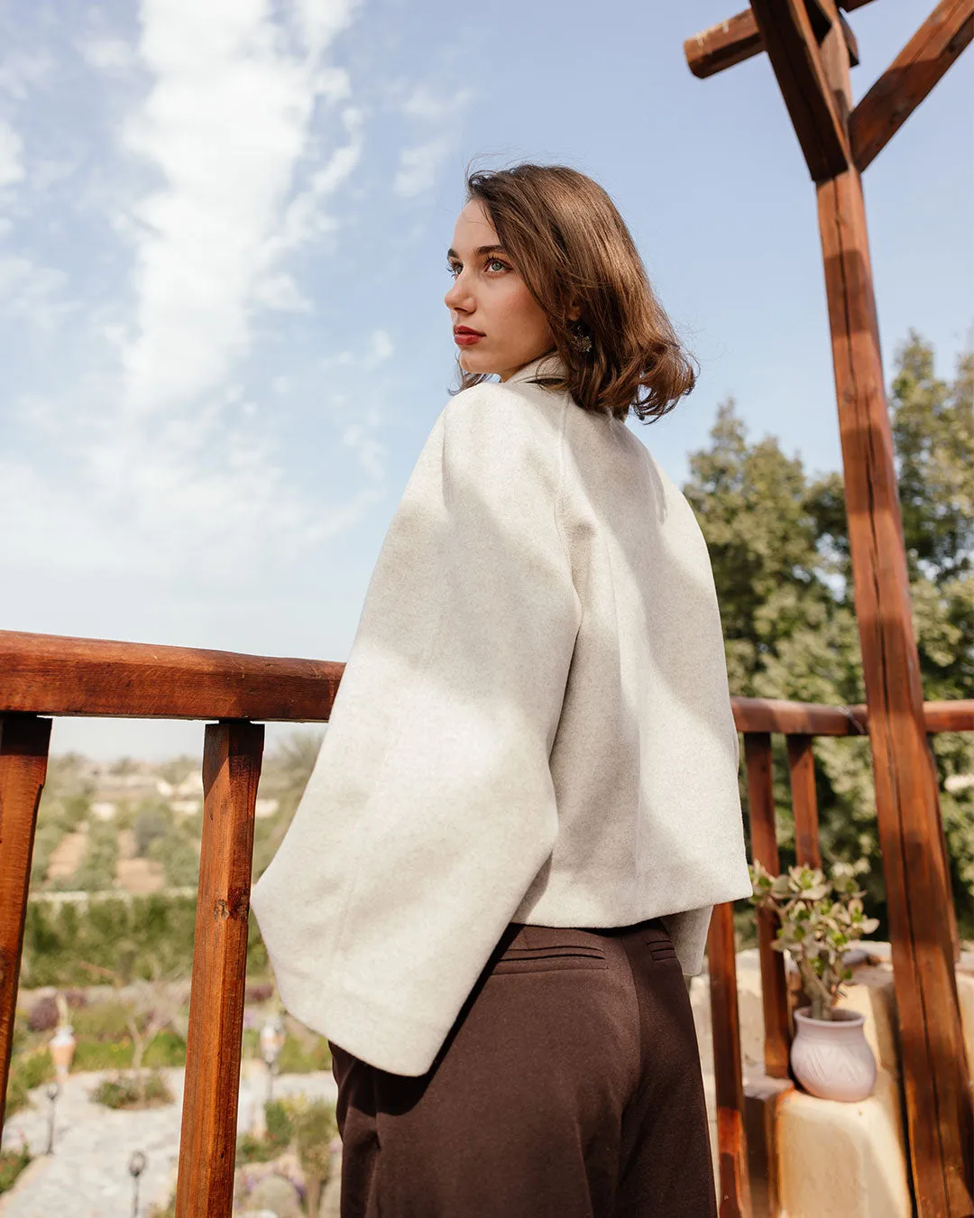 Women Winter cropped Jacket
