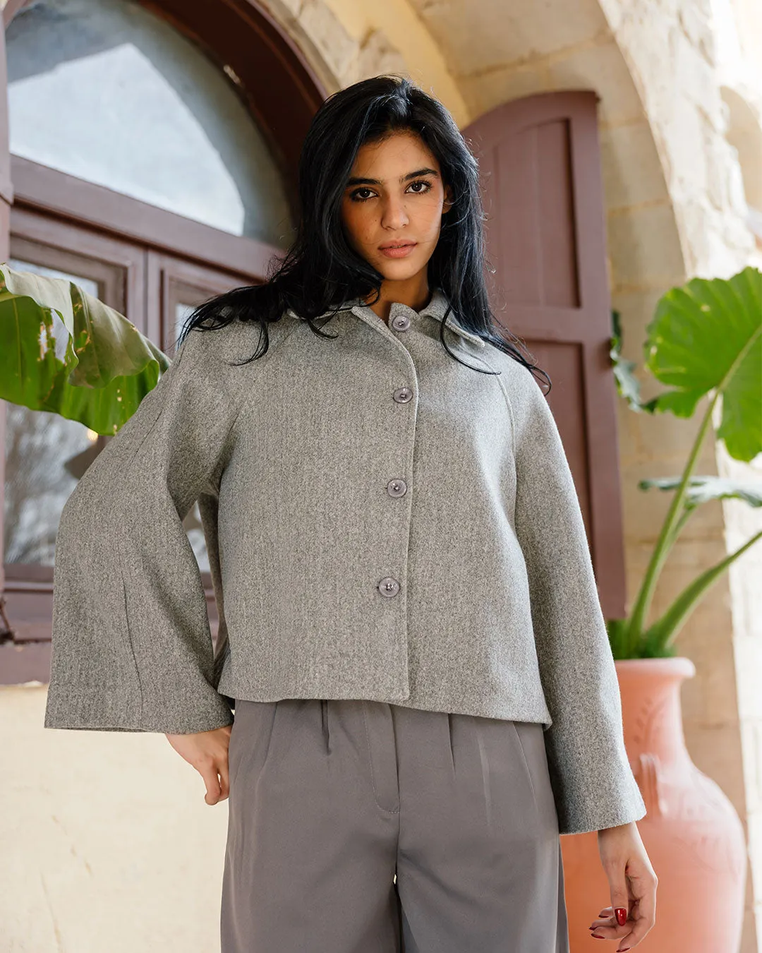 Women Winter cropped Jacket
