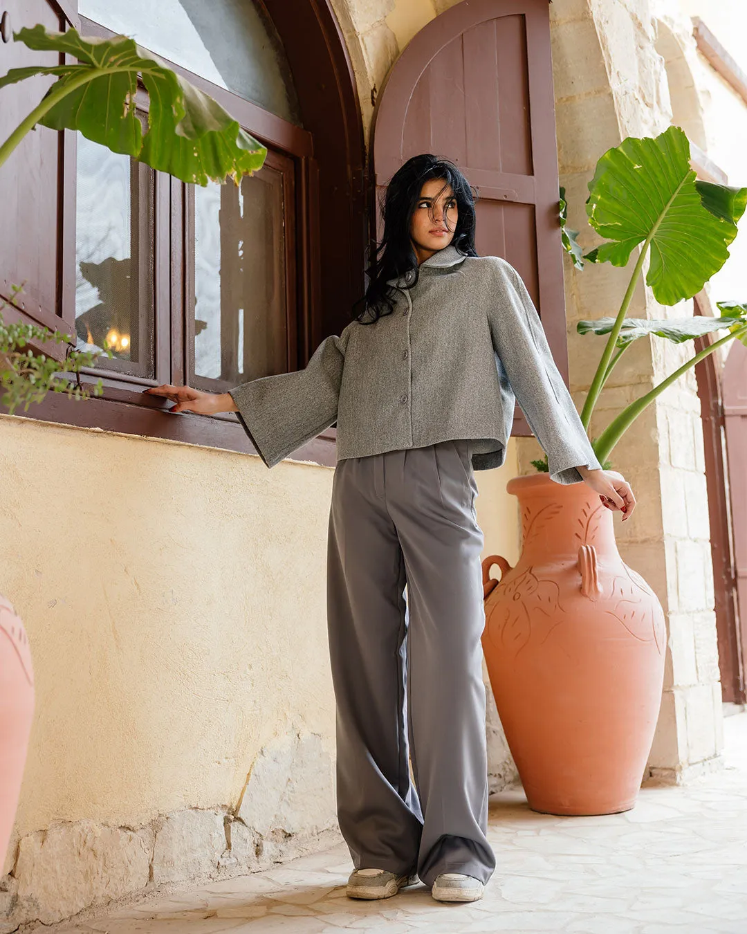 Women Winter cropped Jacket