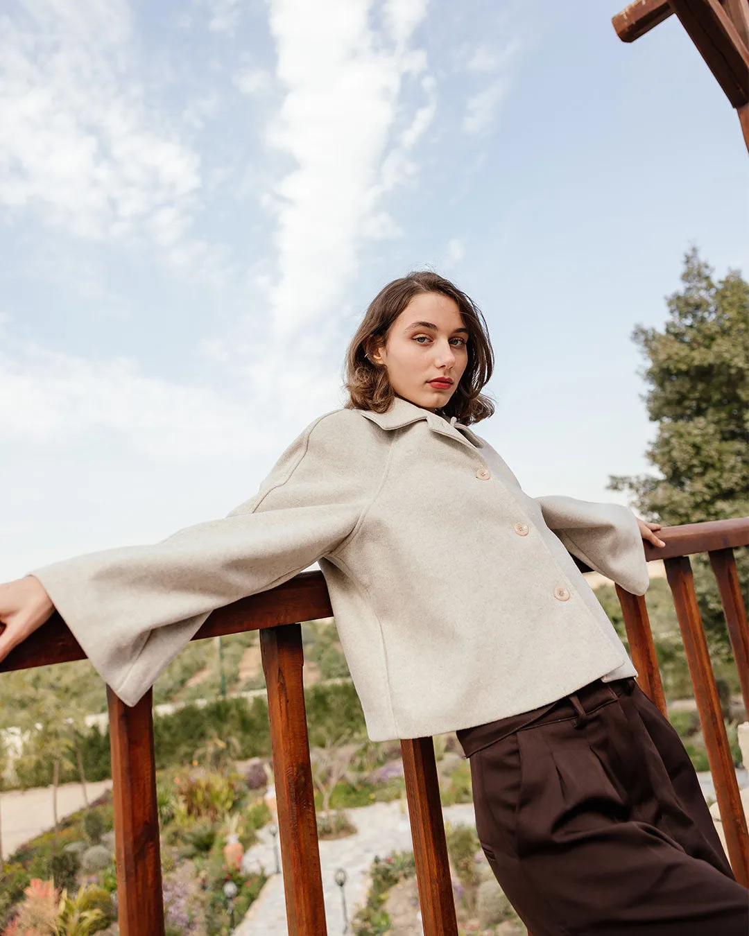 Women Winter cropped Jacket