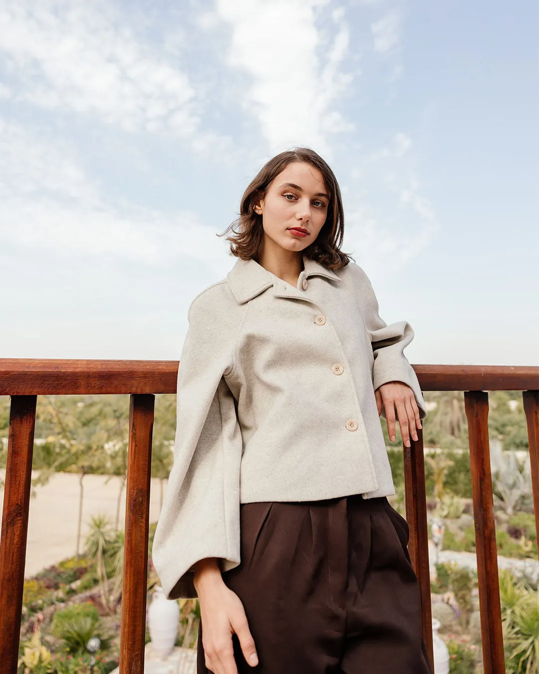 Women Winter cropped Jacket