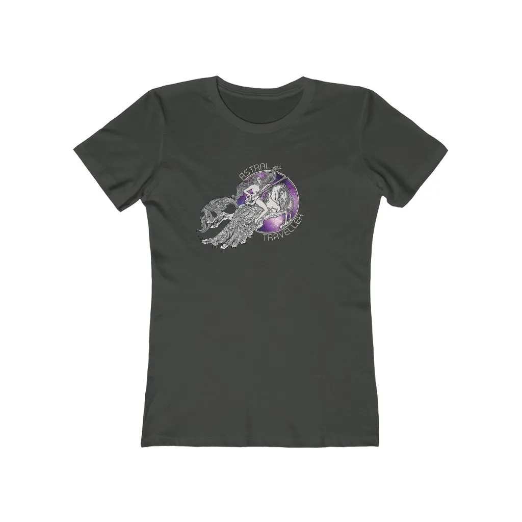 Womens Astral Traveller Yoga T-Shirt - Practical Magic T-Shirt - Spiritual T-Shirts