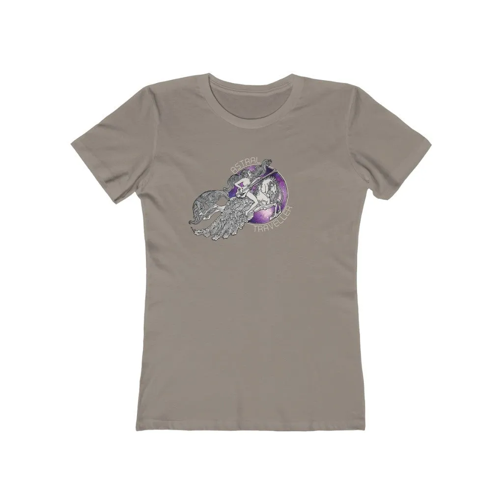 Womens Astral Traveller Yoga T-Shirt - Practical Magic T-Shirt - Spiritual T-Shirts