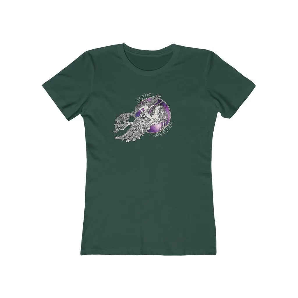 Womens Astral Traveller Yoga T-Shirt - Practical Magic T-Shirt - Spiritual T-Shirts