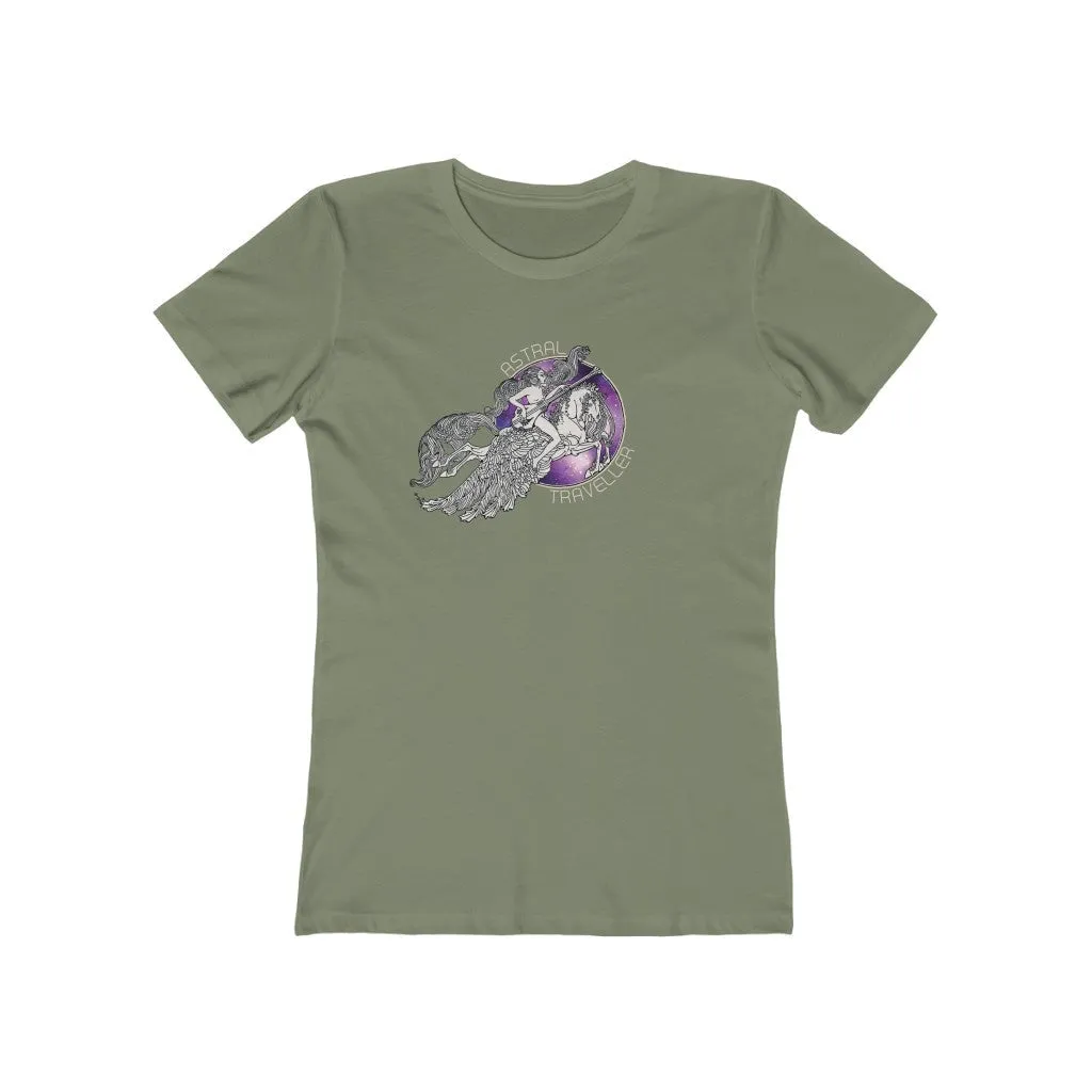 Womens Astral Traveller Yoga T-Shirt - Practical Magic T-Shirt - Spiritual T-Shirts