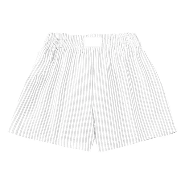 Women's Gingham Shorts with Patch