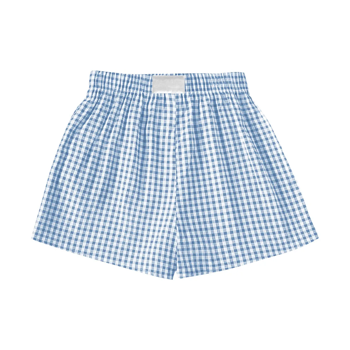 Women's Gingham Shorts with Patch