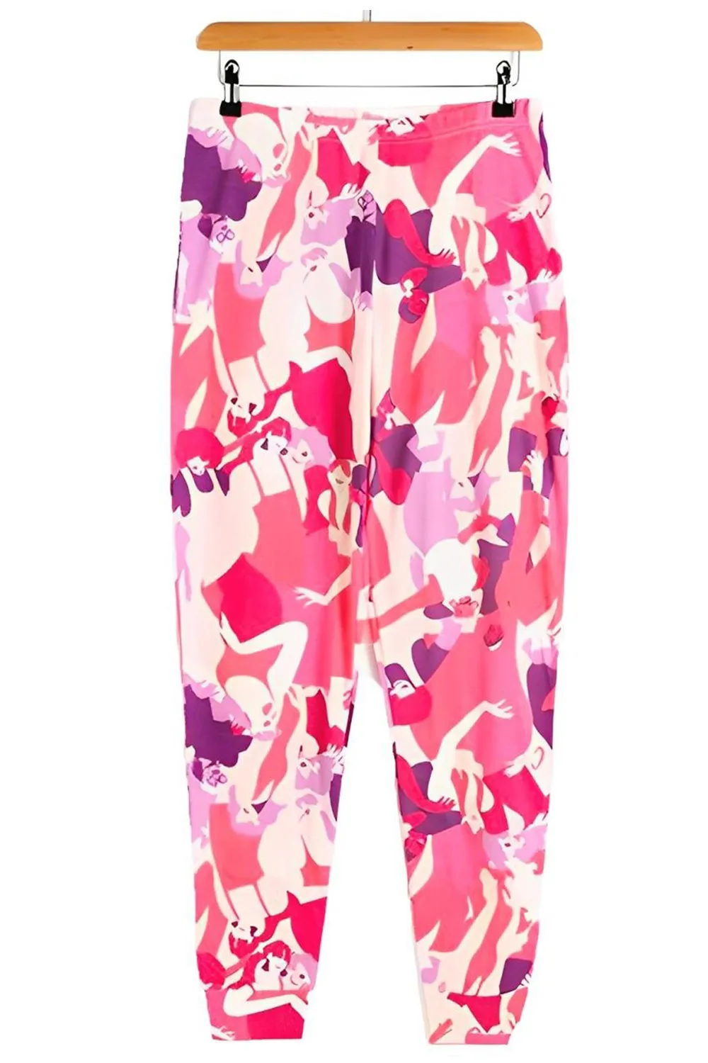 Womens Printed Short Sleeves Cotton Pyjamas Set