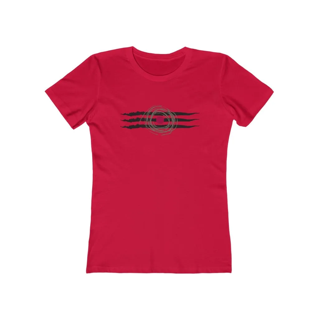 Womens Shiva Third Eye T-Shirt - Tripundra Shirt - Samadhi Meditation T-Shirts