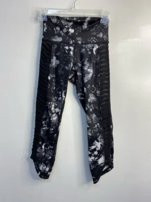 Womens Size 2 Misses Black lululemon Athletic Leggings