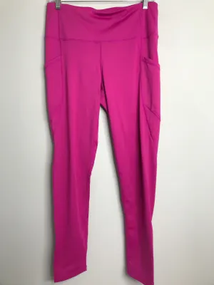 Womens Size Lg Misses Pink mono b Athletic Leggings