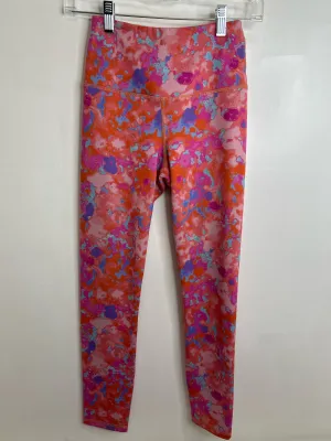 Womens Size XSm Misses Orange Daily Practice Athletic Leggings