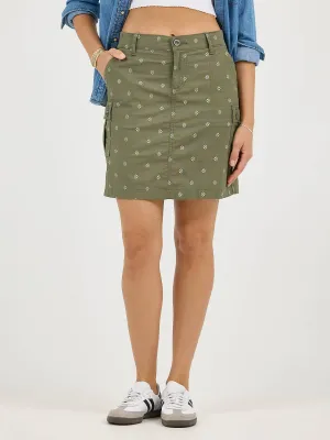 Women's Ultra Lux Comfort with Flex-to-Go Skort - Olive Grove - 112362284