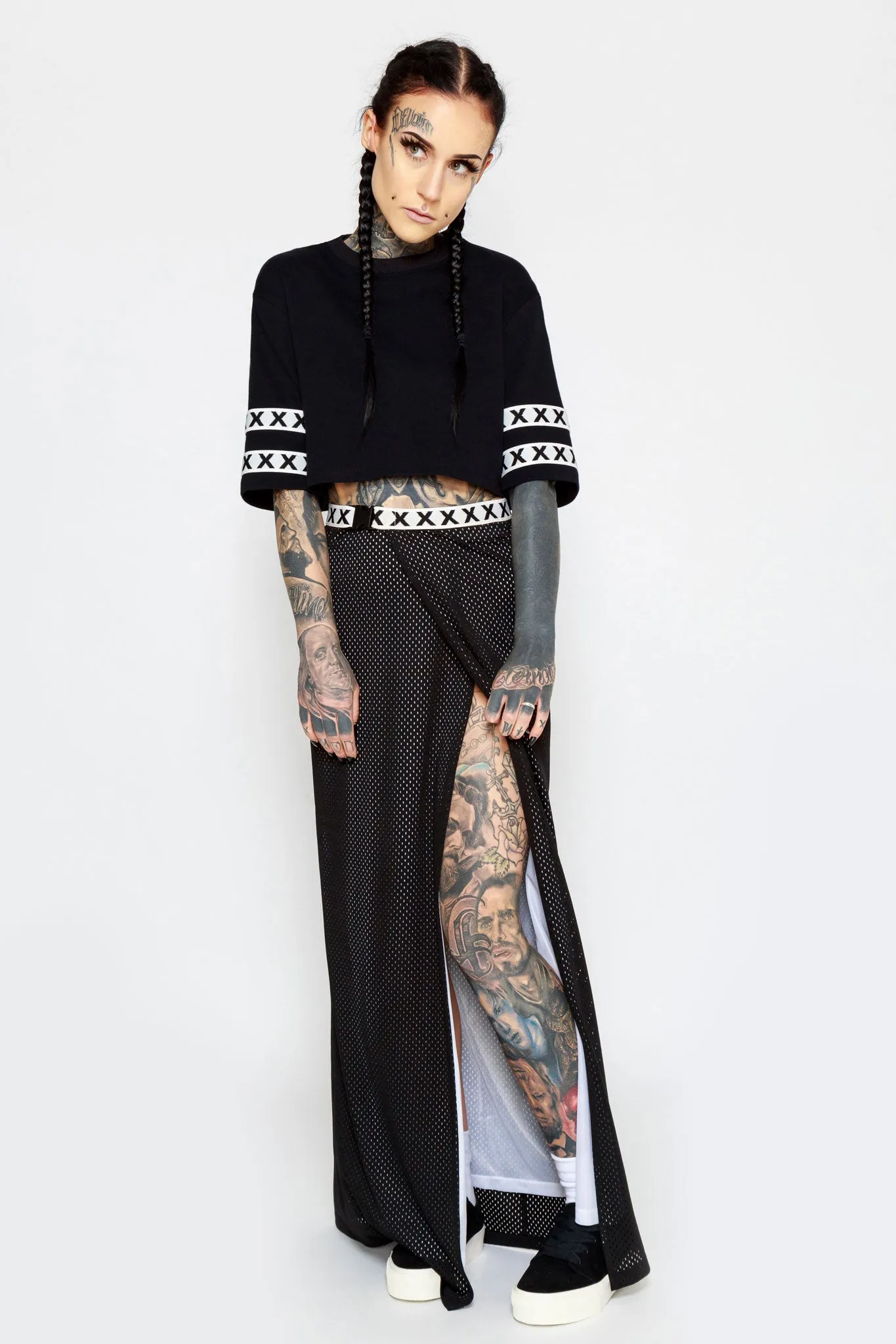 Wrap Around Maxi Skirt