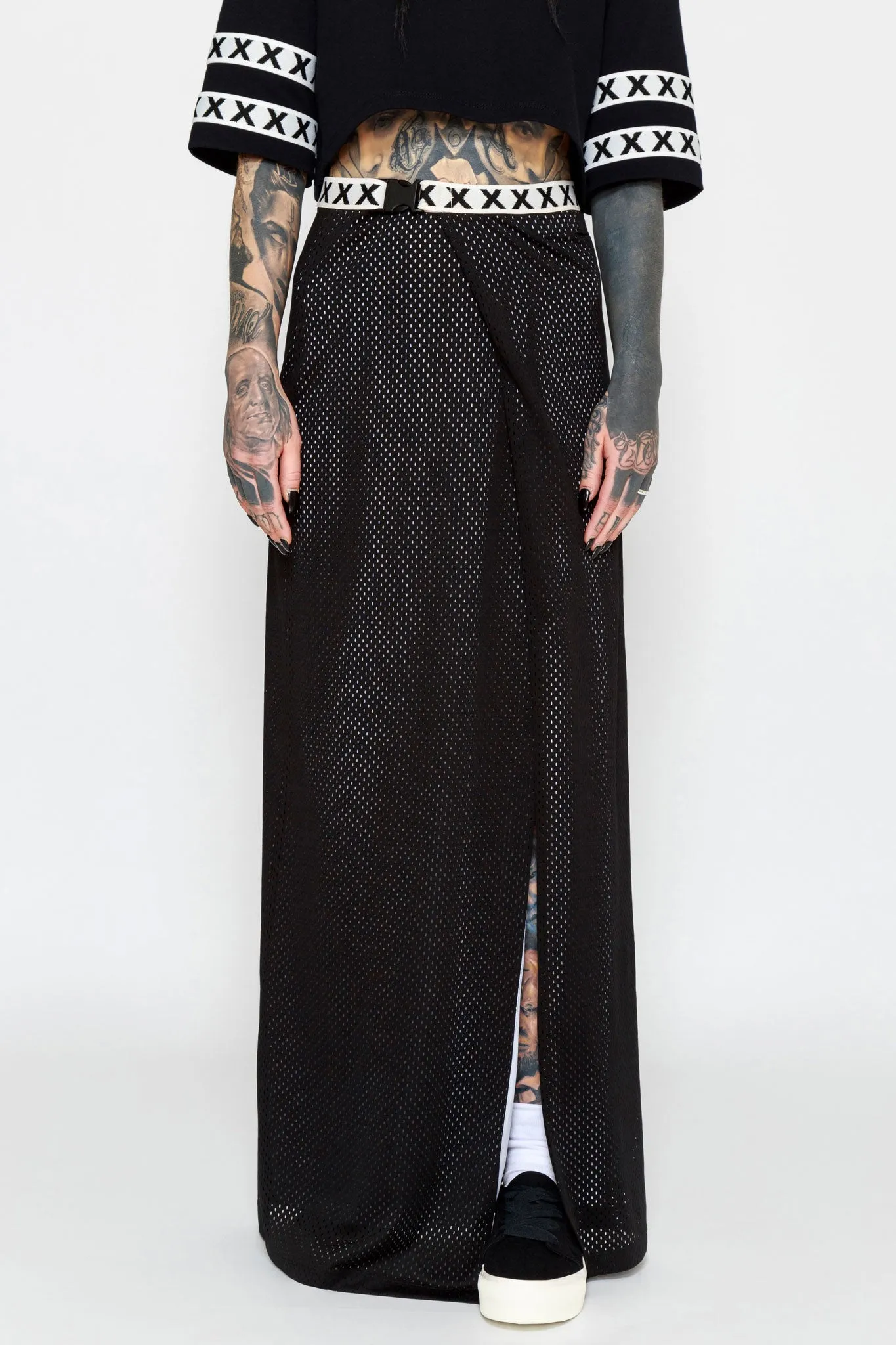 Wrap Around Maxi Skirt