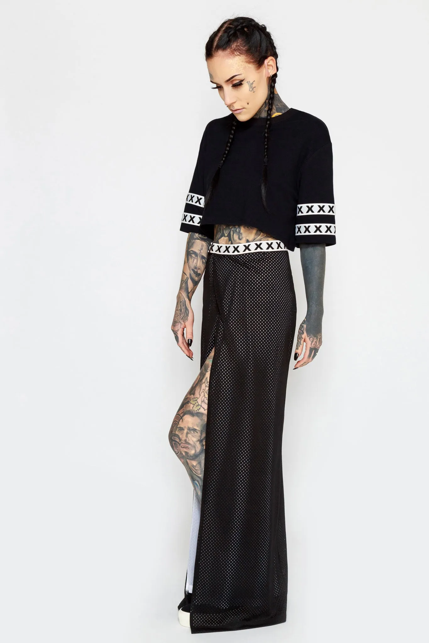 Wrap Around Maxi Skirt