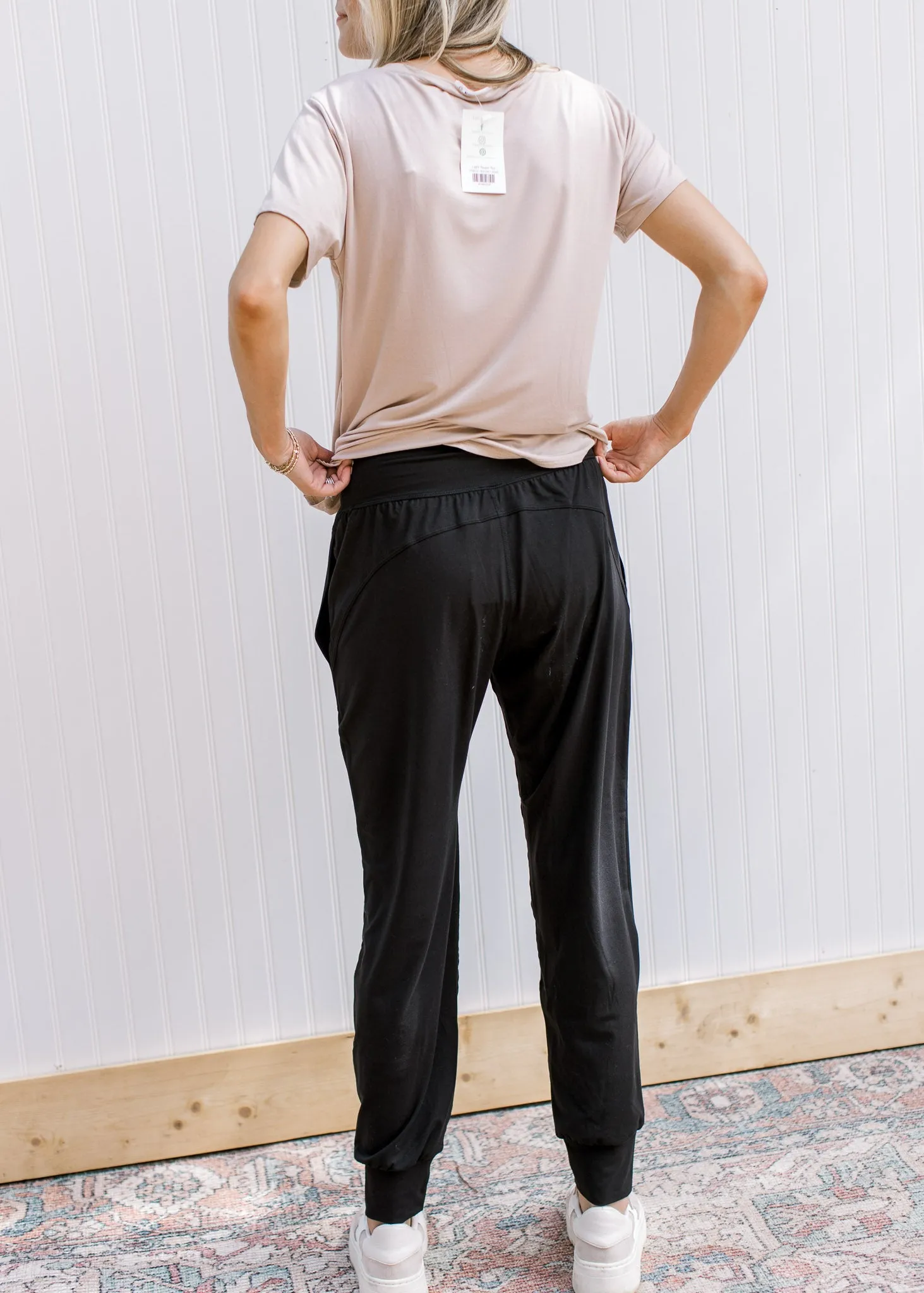 X Athleisure Black Joggers